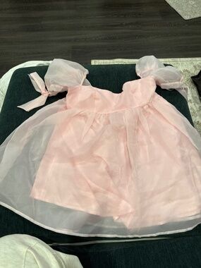 Light Pink Babydoll Dress